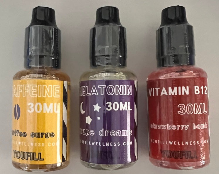 Caffeine Ejuice for healthy vaping in a 30 ML Bottle