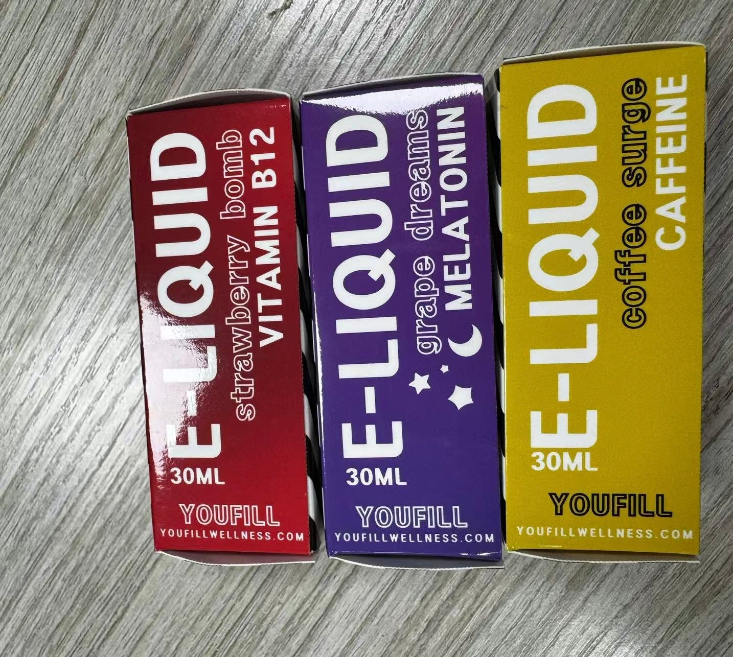 Caffeine Ejuice for healthy vaping in a 30 ML Bottle