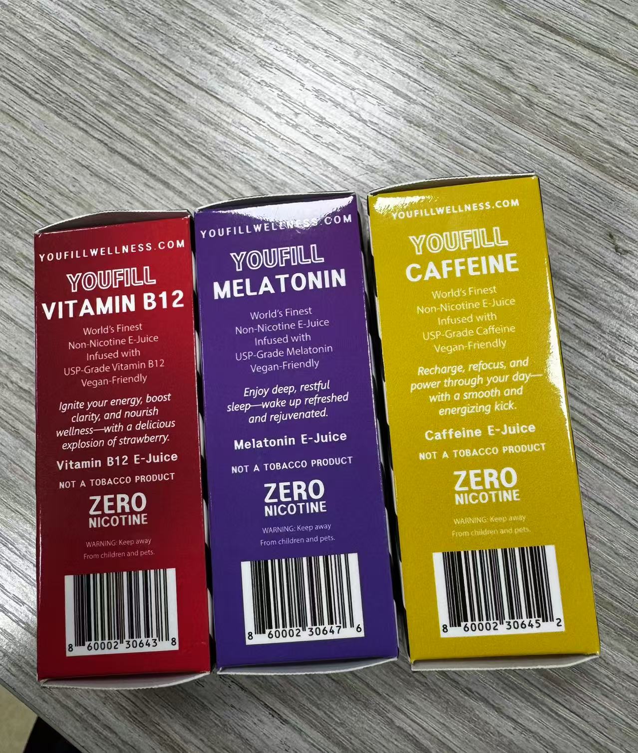 Caffeine Ejuice for healthy vaping in a 30 ML Bottle