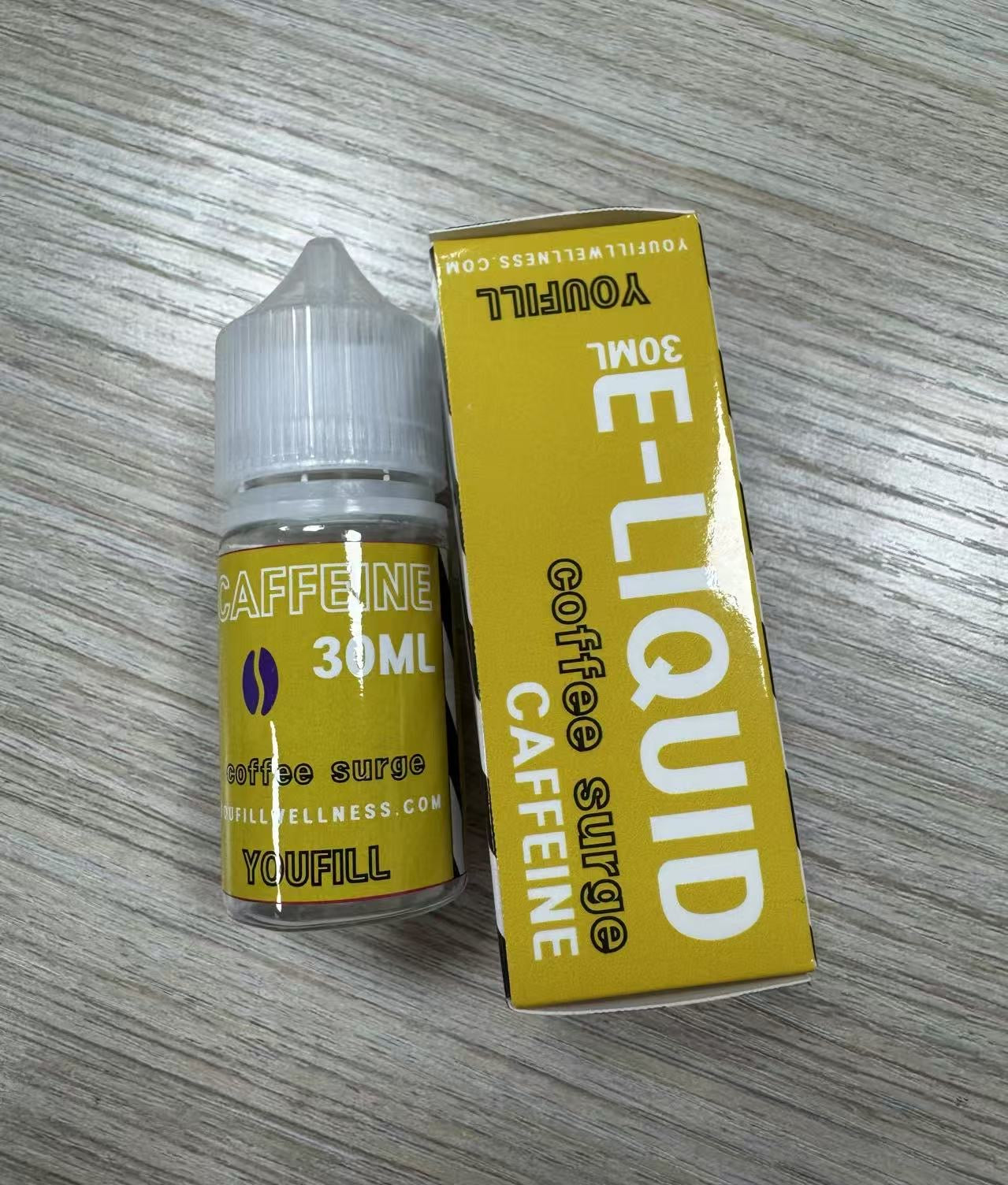 Caffeine Ejuice for healthy vaping in a 30 ML Bottle