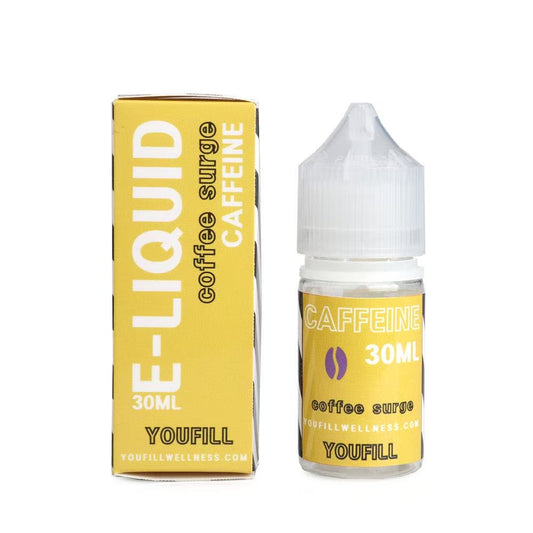 Caffeine Ejuice for healthy vaping in a 30 ML Bottle