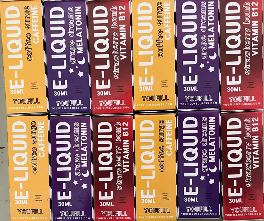 Caffeine Ejuice for healthy vaping in a 30 ML Bottle