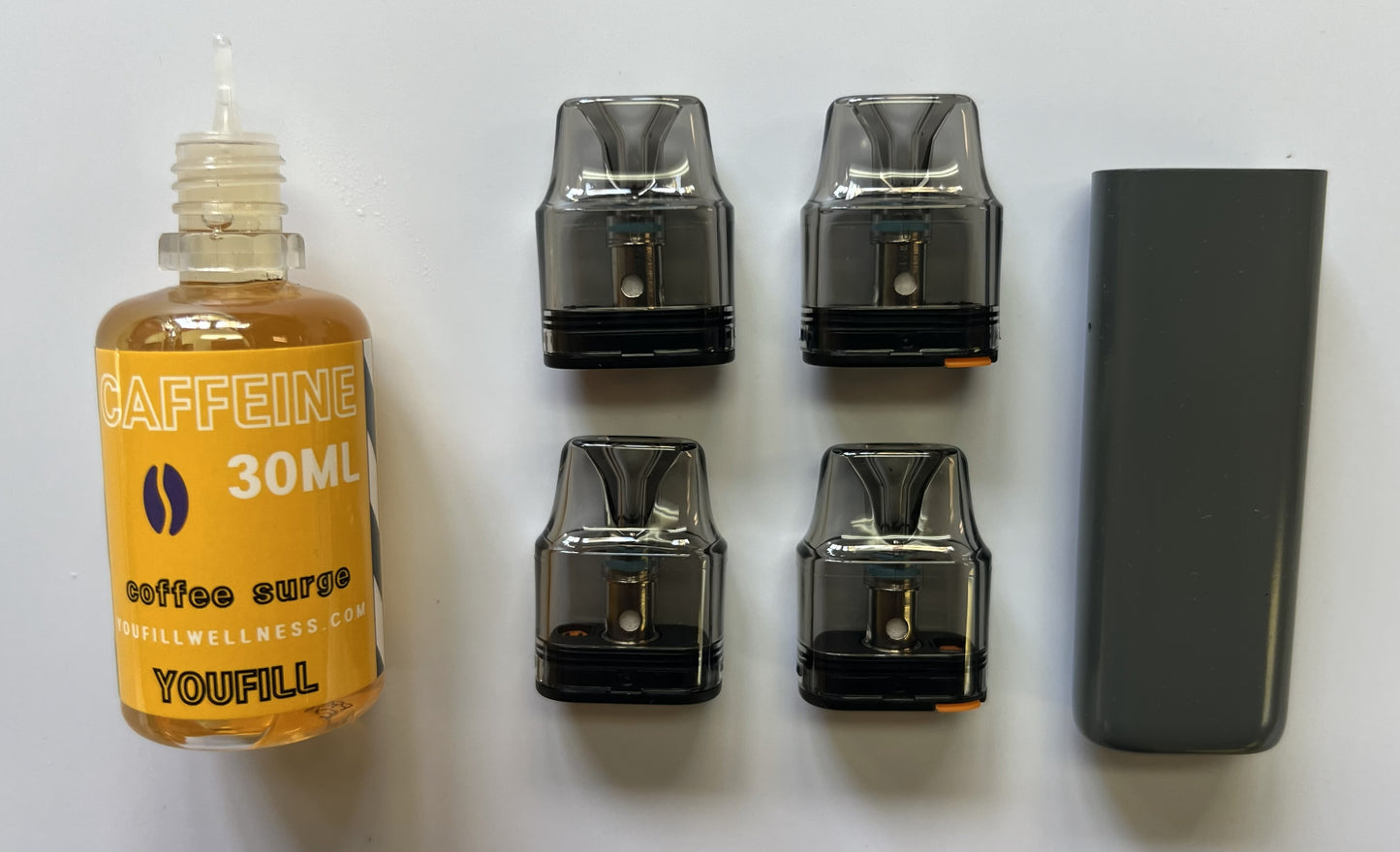 Caffeine Refillable Diffuser Kit, Equivalent to 30 Disposable Diffuser Pens
