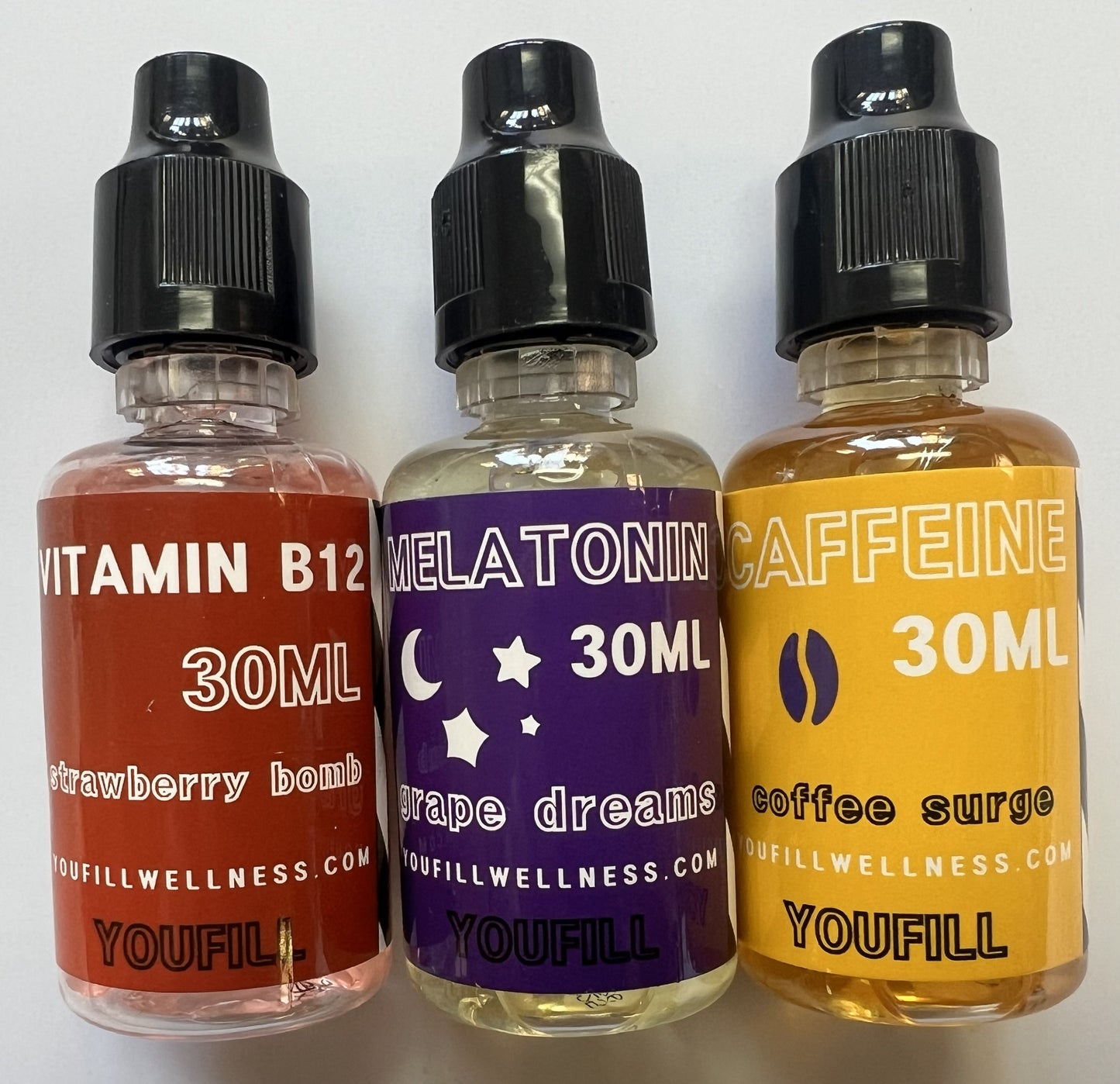 Vitamin B12 Refillable Diffuser Kit, Equivalent to 30 Disposable Diffu Inhale Wellness Diffusers for Aromatherapy Vitamin B12 Refillable Diffuser Kit, Equivalent to 30 Disposable Diffu Inhale Wellness Diffusers for Aromatherapy